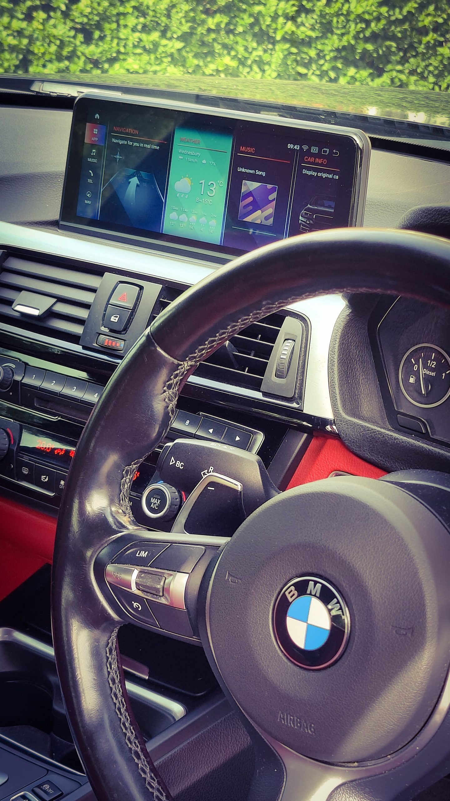 BMW 3 & 4 Series Wireless CarPlay & Android Auto Touch Screen Multimedia  Display Upgrade NBT/EVO F30 F31 F32 F33 F34 F36