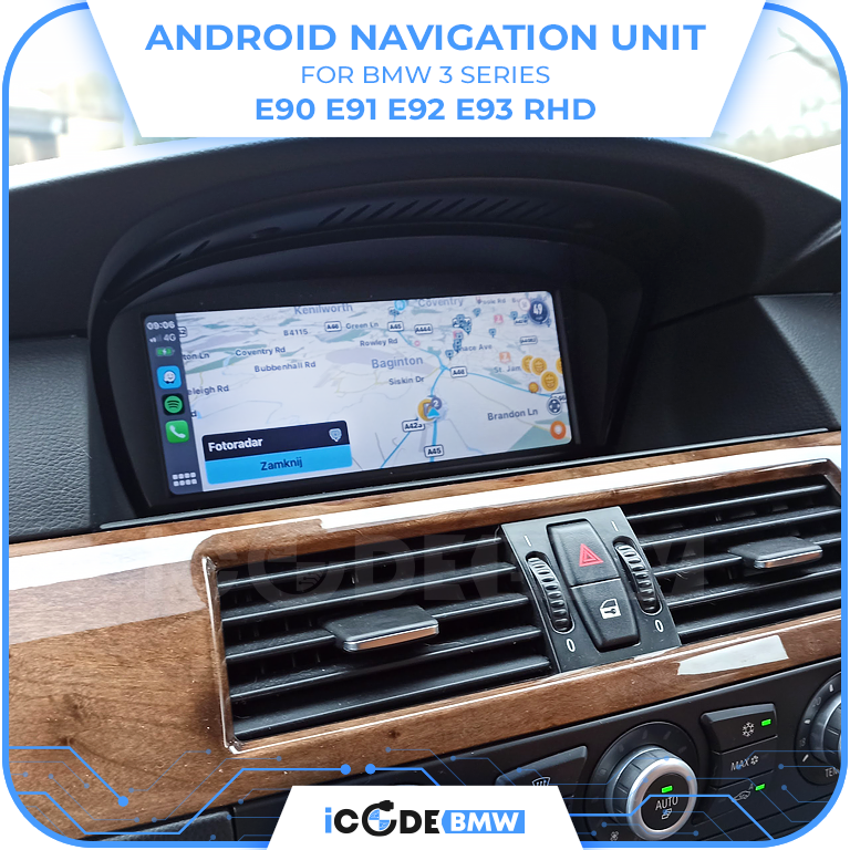 Android Navigation Unit for BMW 5 Series E60 E61 RHD – BMW Coding