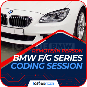 Coding Session Remote or in branch BMW F/G Series