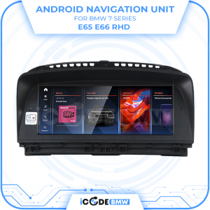 Android Navigation Unit for BMW 7 Series E65 E66 RHD with Carplay/Android Auto integrated