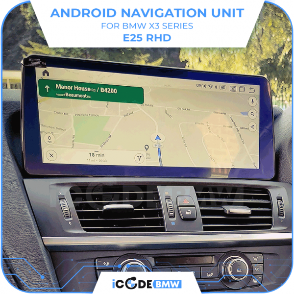 Android Touchscreen BMW F25 8.8" HD 4GB + 64GB S665 Android 13 ID8-core Snapdragon Wireless Carplay NBT BOTH - Image 5