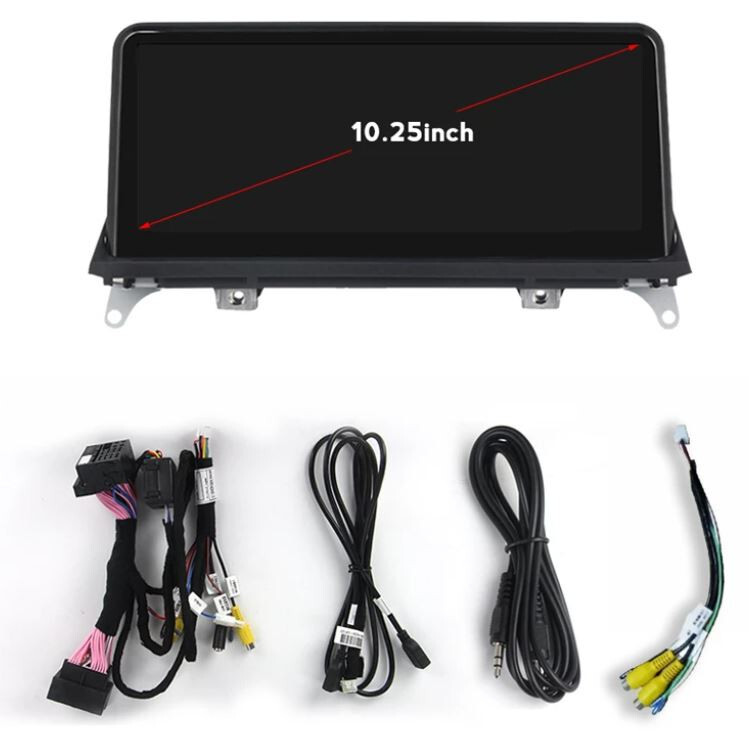 Android Touchscreen BMW E70 12" FHD 4GB + 64GB S665 Android 13 ID8-core Snapdragon Wireless Carplay CIC BOTH - Image 8