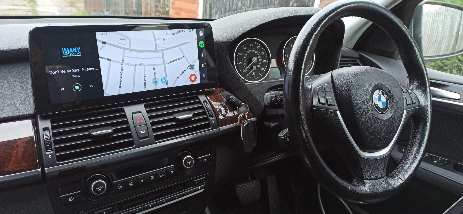 Android Touchscreen BMW E70 12" FHD 4GB + 64GB S665 Android 13 ID8-core Snapdragon Wireless Carplay CIC BOTH - Image 11