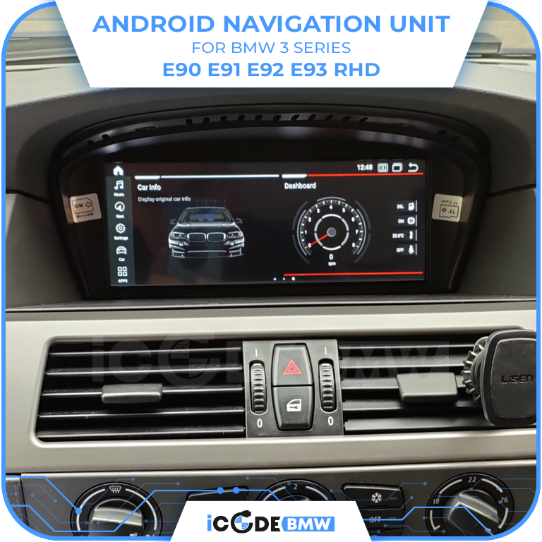 Android Touchscreen BMW E65 8.8" HD 4GB + 64GB S665 Android 13 ID8-core Snapdragon Wireless Carplay CCC BOTH - Image 11