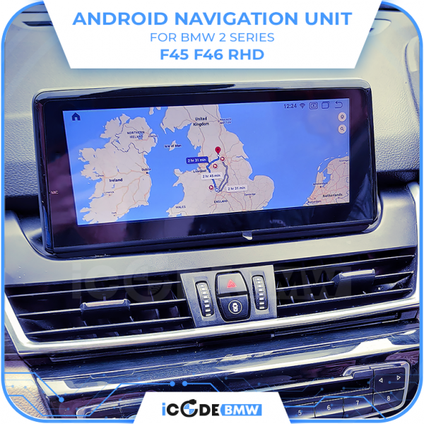 Android Touchscreen BMW F45 8.8" HD 8GB + 128GB S662 Android 13 ID8-core Snapdragon Wireless Carplay NBT BOTH - Image 6