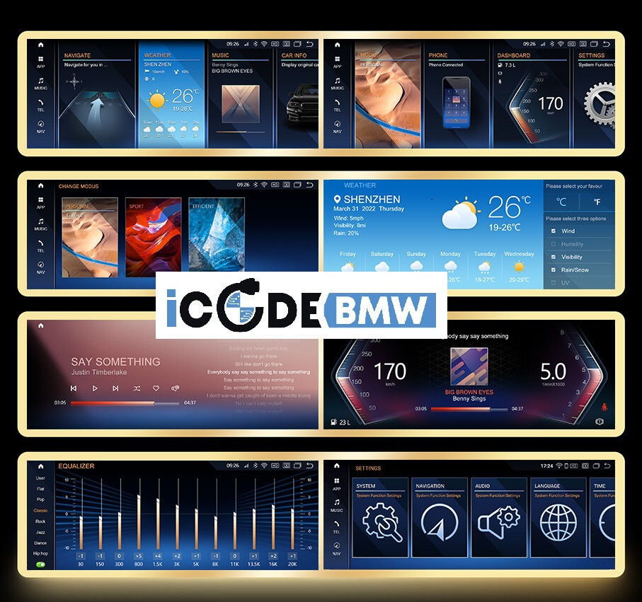 Android Touchscreen BMW G01 10.25" HD 4GB + 64GB S665 Android 13 ID8-core Snapdragon Wireless Carplay EVO LHD - Image 3