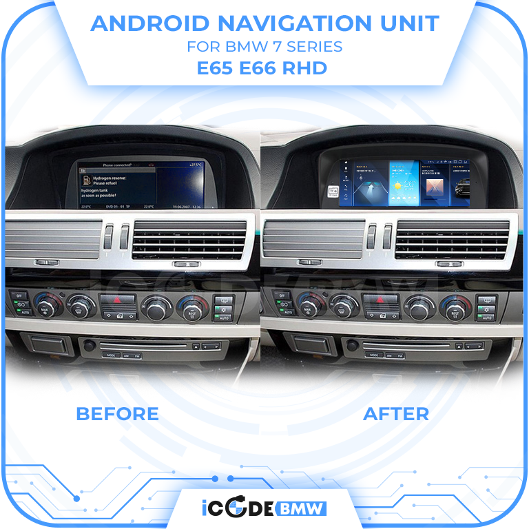 Android Touchscreen BMW E65 8.8" HD 4GB + 64GB S665 Android 13 ID8-core Snapdragon Wireless Carplay CCC BOTH - Image 13