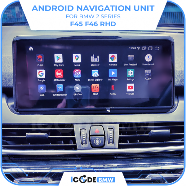 Android Touchscreen BMW F45 8.8" HD 8GB + 128GB S662 Android 13 ID8-core Snapdragon Wireless Carplay NBT BOTH - Image 5