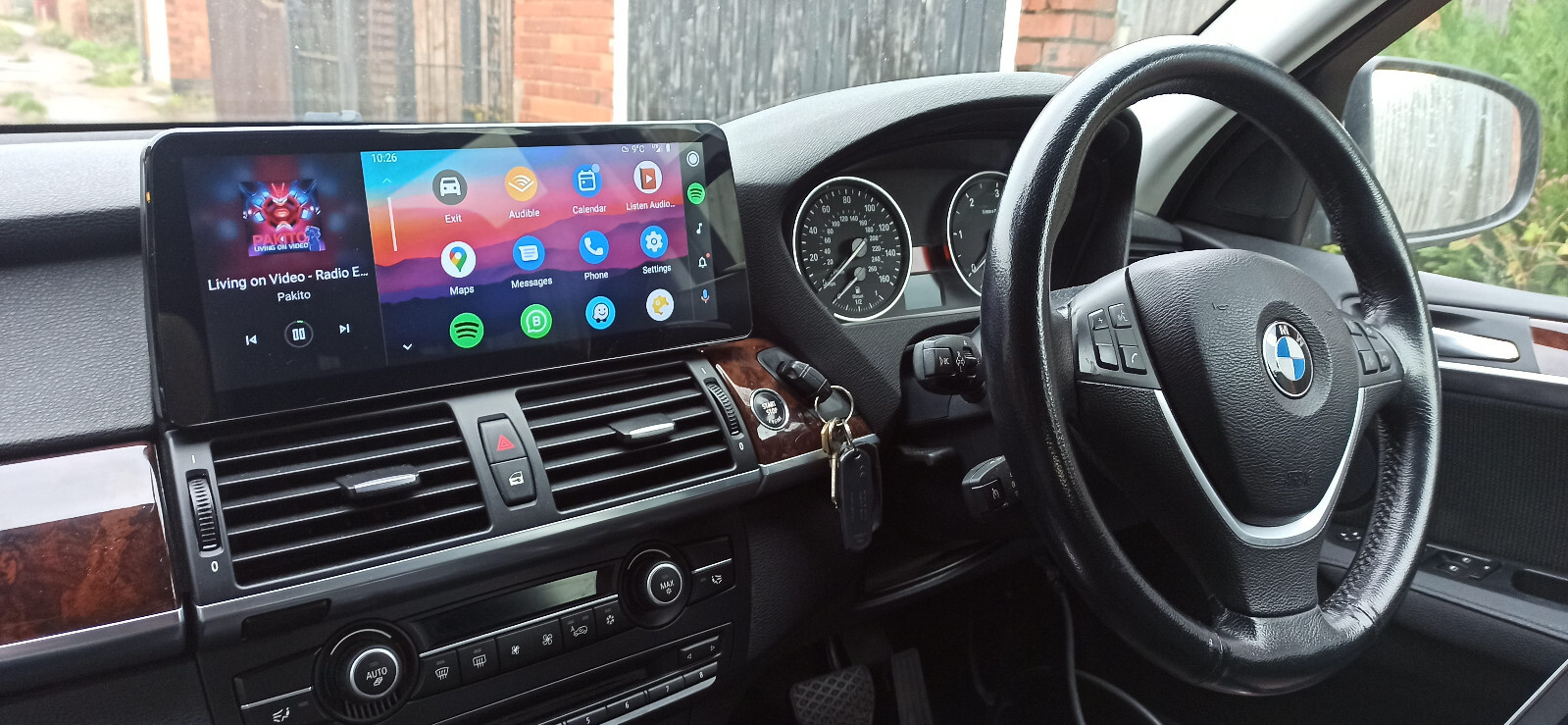 Android Touchscreen BMW E70 12" FHD 4GB + 64GB S665 Android 13 ID8-core Snapdragon Wireless Carplay CIC BOTH - Image 4