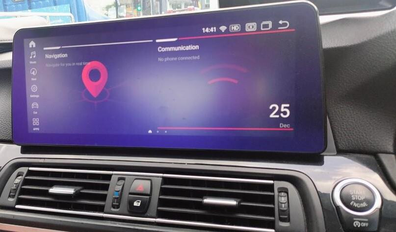 Android Touchscreen BMW F10 12.3" FHD 8GB + 128GB S662 Android 13 ID8-core Snapdragon Wireless Carplay CIC BOTH - Image 2