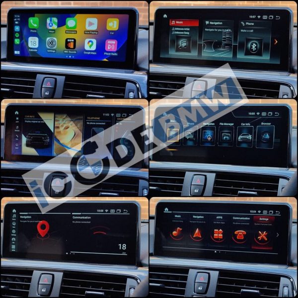 Android Touchscreen BMW F30 10.25" FHD 8GB + 128GB S662 Android 13 ID8-core Snapdragon Wireless Carplay EVO BOTH - Image 9