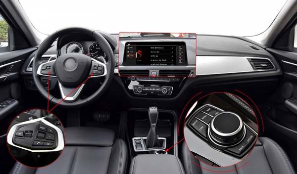 Android Touchscreen BMW F20 12" FHD 4GB + 64GB S665 Android 13 ID8-core Snapdragon Wireless Carplay EVO RHD - Image 2