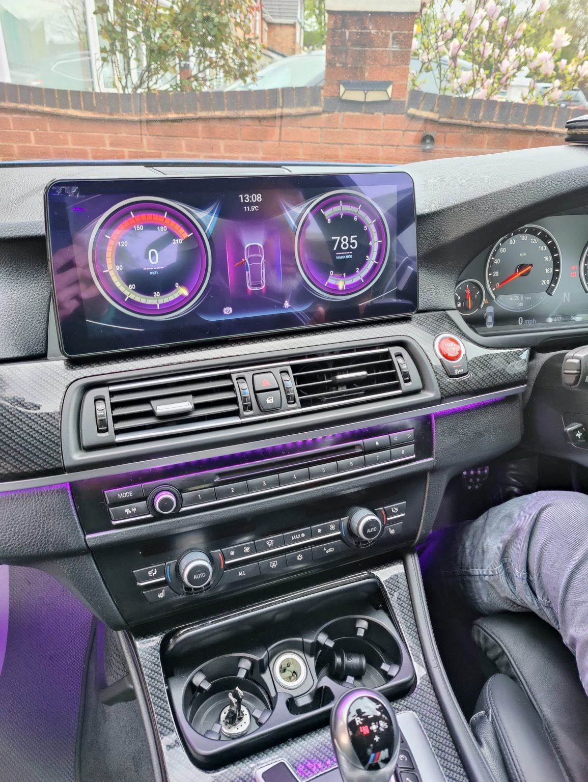 Android Touchscreen BMW F10 12.3" FHD 4GB + 64GB S662 Android 13 ID8-core Snapdragon Wireless Carplay NBT BOTH - Image 4