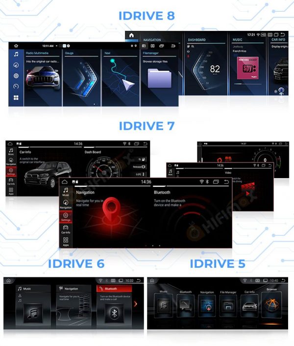 Android Touchscreen BMW E84 12.3" FHD 4GB + 64GB S662 Android 13 ID8-core Snapdragon Wireless Carplay N/S BOTH - Image 8
